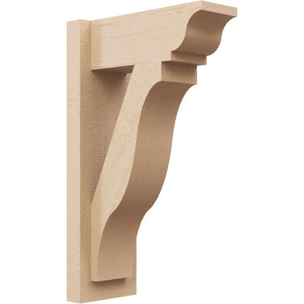 Ekena Millwork 5 1/2-in W x 12-in D x 20-in H Funston Trad Rough Cedar Woodgrain TimberThane Outlooker, Primed Tan OUTUR055X12X20FST04RCPR - main